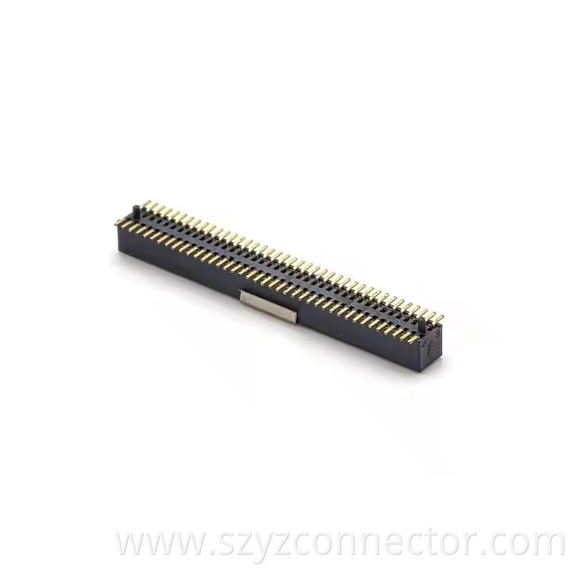 0.8mm Pitch Female Header Dual Rows SMT H3.1mm 240P (3)